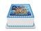 Noahs Ark with animals Edible Icing Sheet cake topper for 1/4 Sheet cake or larger